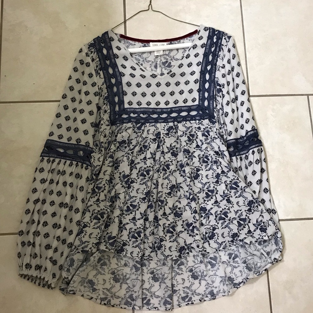 flowy bohemian top!